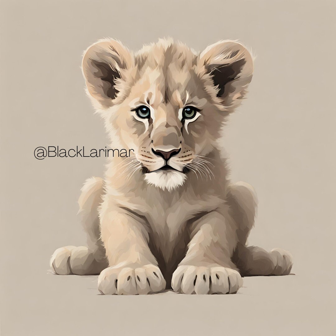 Baby Animals Digital Art - Etsy
