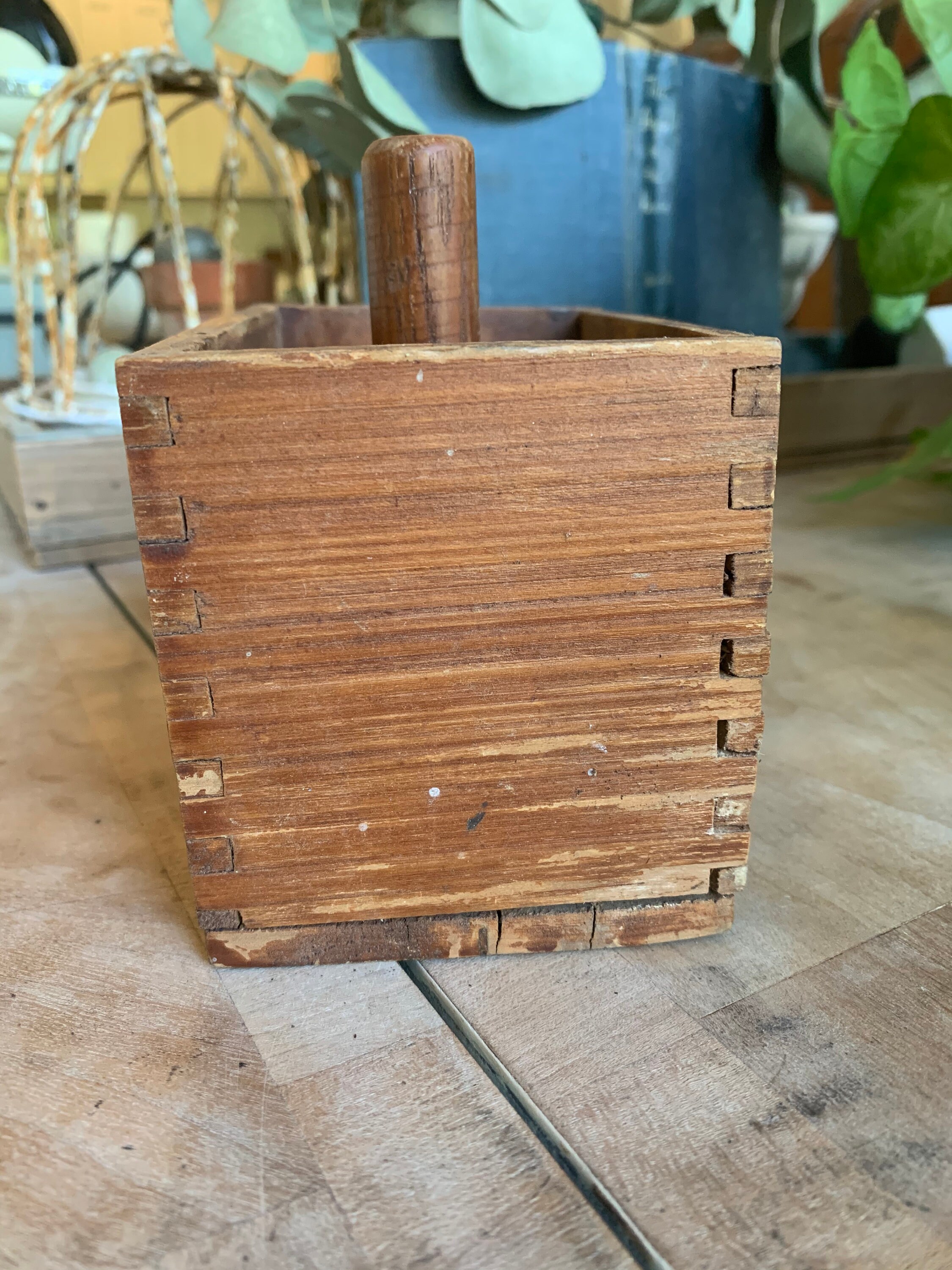 Antique wood butter mold primitive mold cheese mold wood Etsy