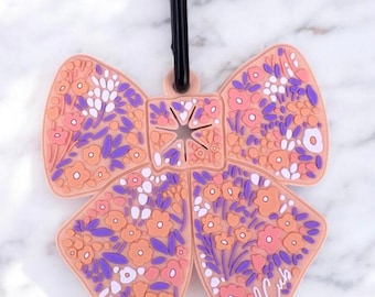 Poop Bag Caddy Bow: Notting Hill Buttercup