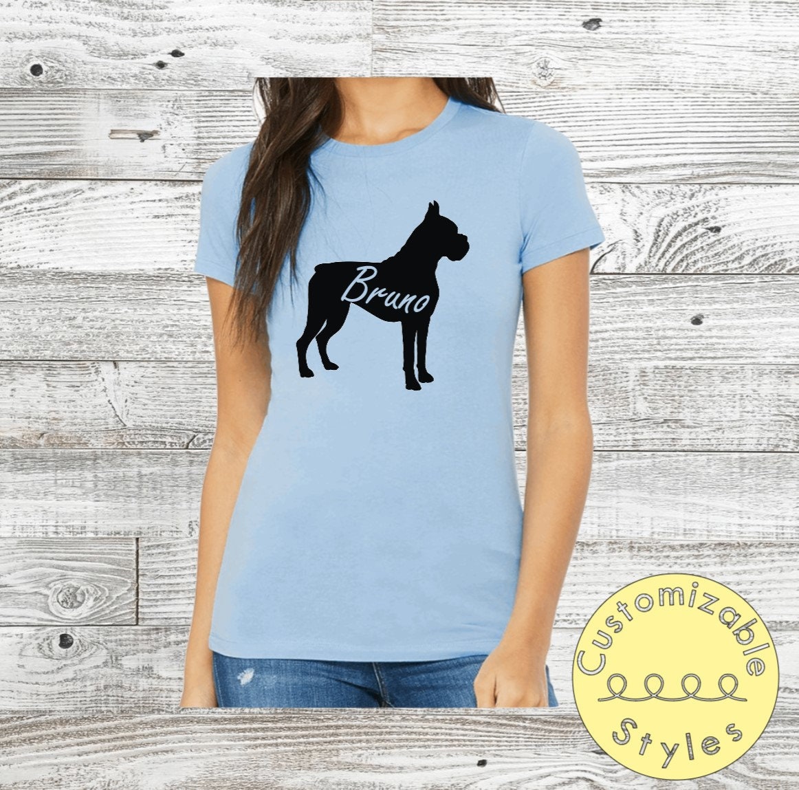 Boxer TShirt Etsy