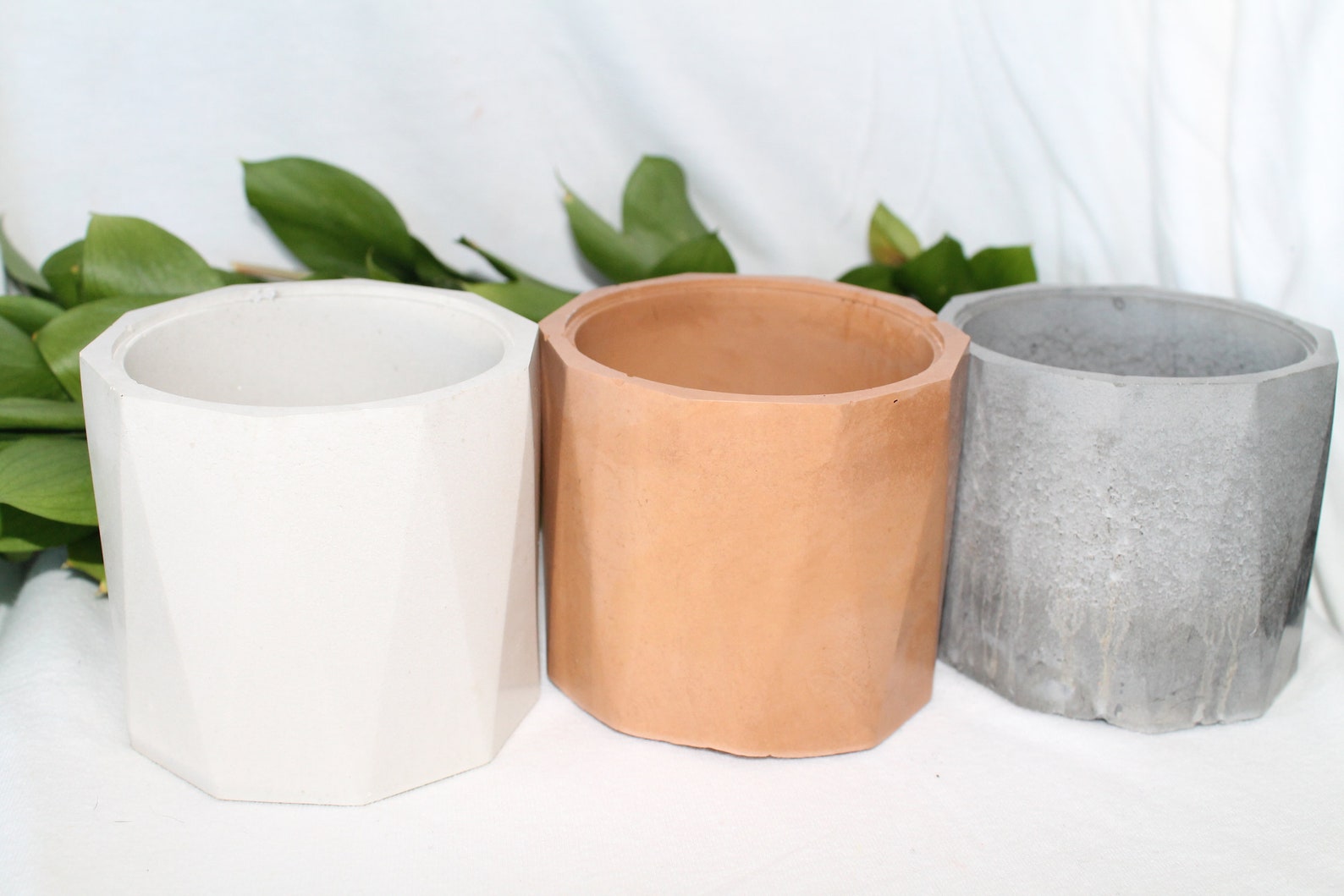Cement Jar // Custom Candle // Candle Jar // Jewelry Jar // Etsy