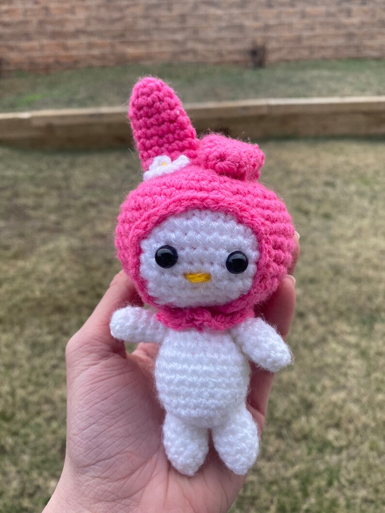 My Melody Kurmoi Cinnamon Roll Crochet Handmade - Etsy