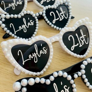 Personalised Birthday Sunglasses, Birthday Party Sunglasses, 30th Decorations, 40th Decorations, 21st Decorations, 40th Party, 50th Party imagem 5