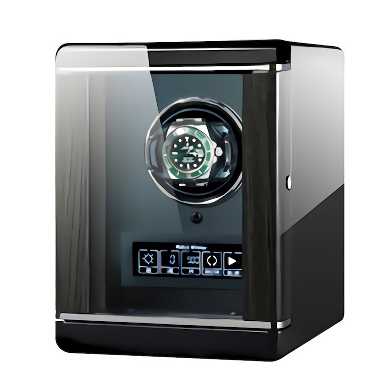 Roma Series Watch Winder With Biometric Finger Print Access Etsy