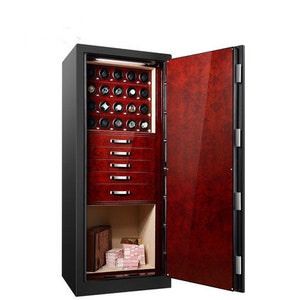 Zoss Titan-serie anti-diefstal 20-delige watchwinder (bedieningsknop) en sieradenlades opbergkast stalen kluis
