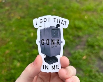 Star Wars Gonk Droid Waterproof Sticker