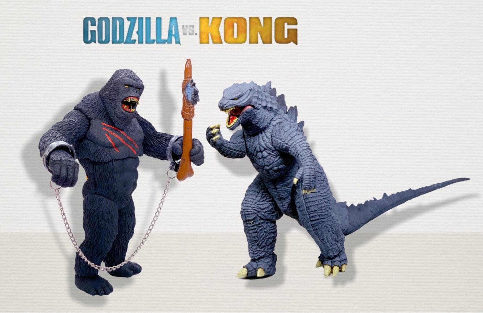 Godzilla vs Kong Godzilla Articulated Figure 28 cm With sound Etsy