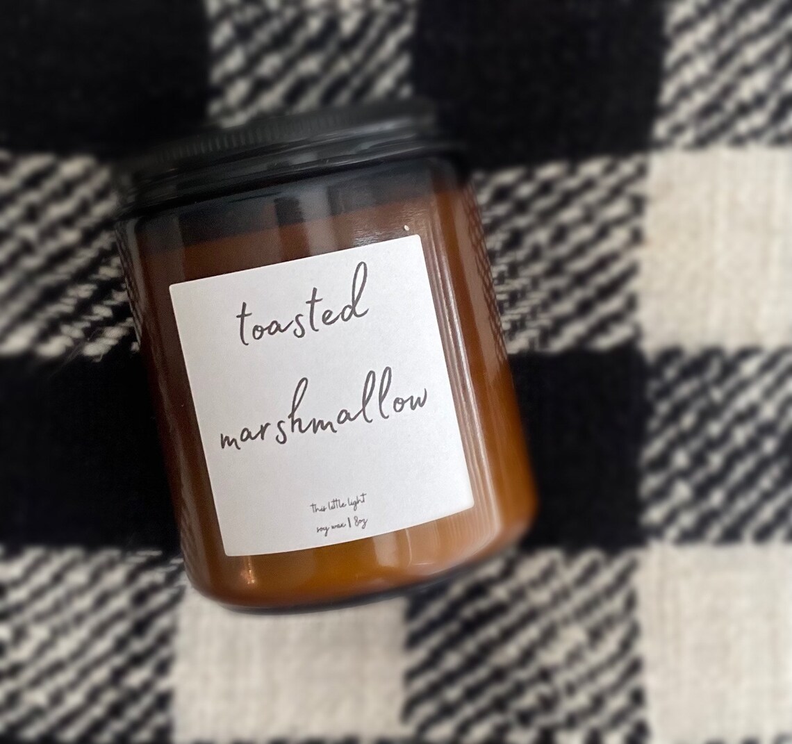 Toasted Marshmallow Candle Etsy