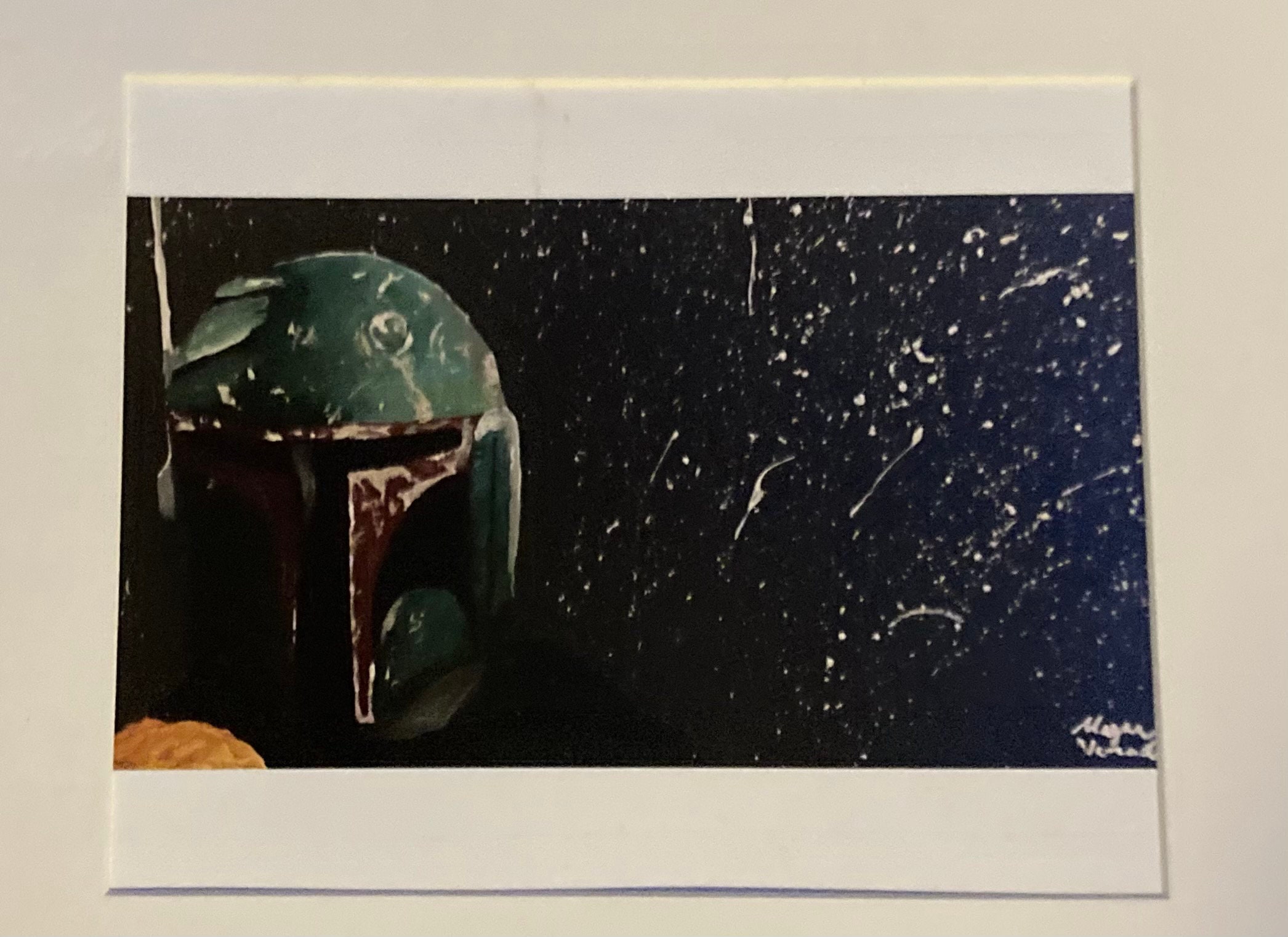 Boba Fett Painting | Etsy