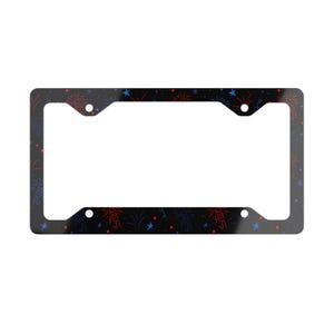 Metal License Plate Frame: Glossy Aluminum Car Accessory