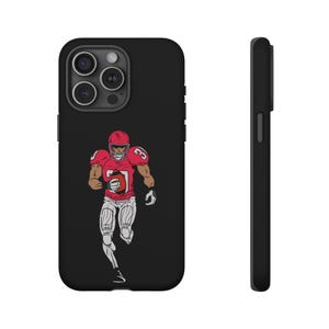 Tough Cases for Football Lovers, Personalized Sports Phone Case, Athletic Gift, Back to School, Custom Phone Cover