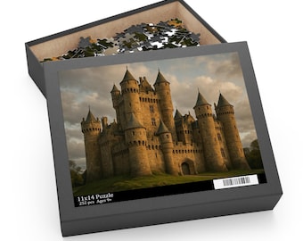 Medieval Castle Puzzle | Jigsaw 120-500 Piece