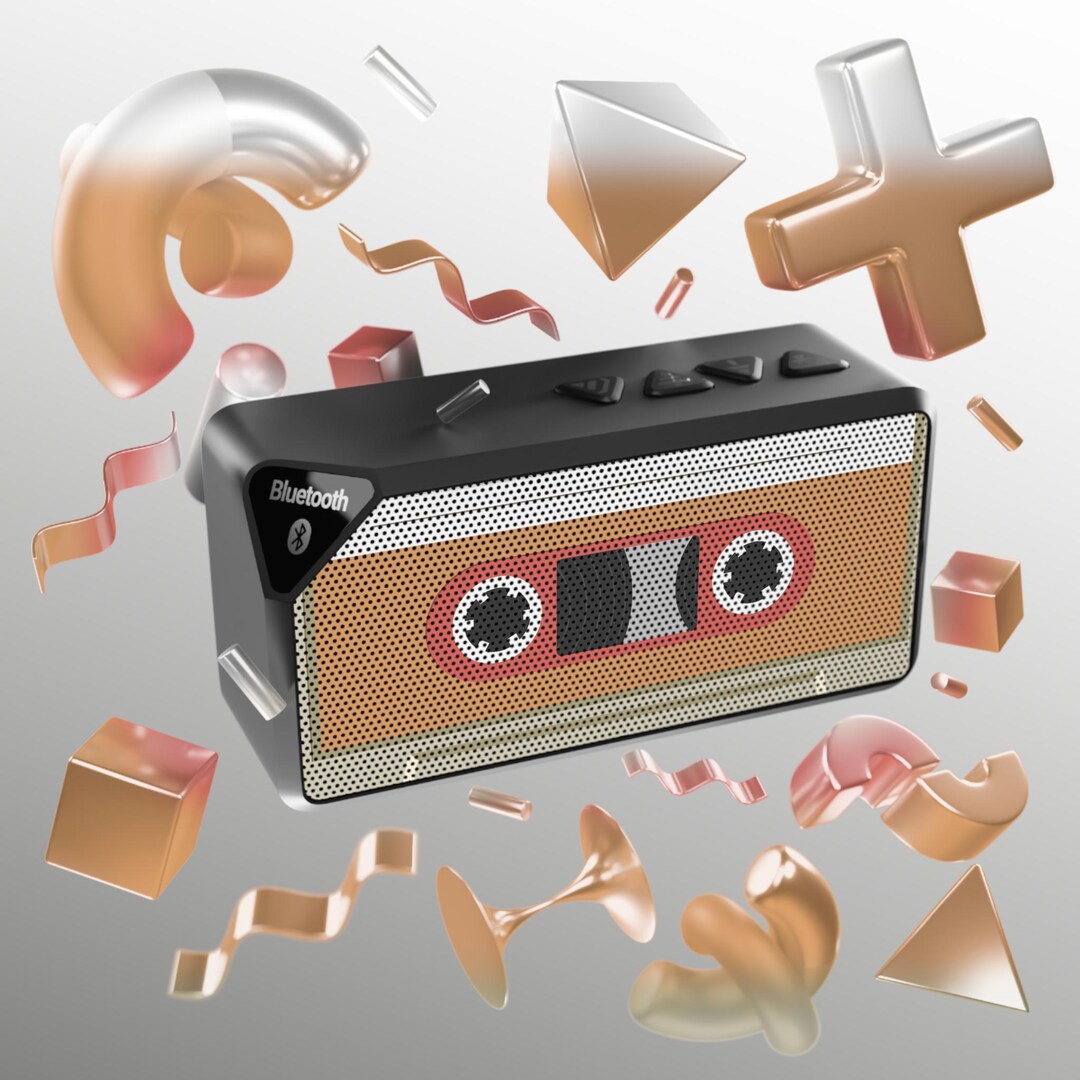 レトロカセットBluetoothスピーカー：ヴィンテージ音楽愛好家向け
