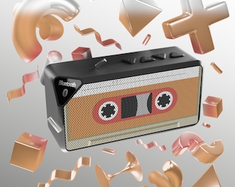 レトロカセットBluetoothスピーカー：ヴィンテージ音楽愛好家向け