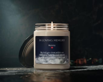 In Loving Memory Memorial Soy Candle, 9oz | Remembrance Sympathy Candle