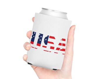 USA Flagge Dosenkühler: Vaterländischer Party Getränkehalter