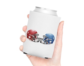 Enfriador de latas de fútbol: aislante para bebidas para fiestas en el portón trasero