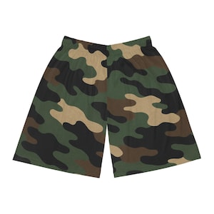Camo Basketball Shorts: Moisture-Wicking Athletic Wear