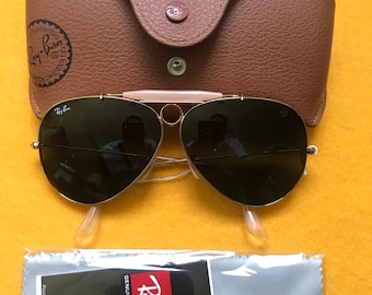 Ray Ban vintage bullet hole aviator shooter from 2000