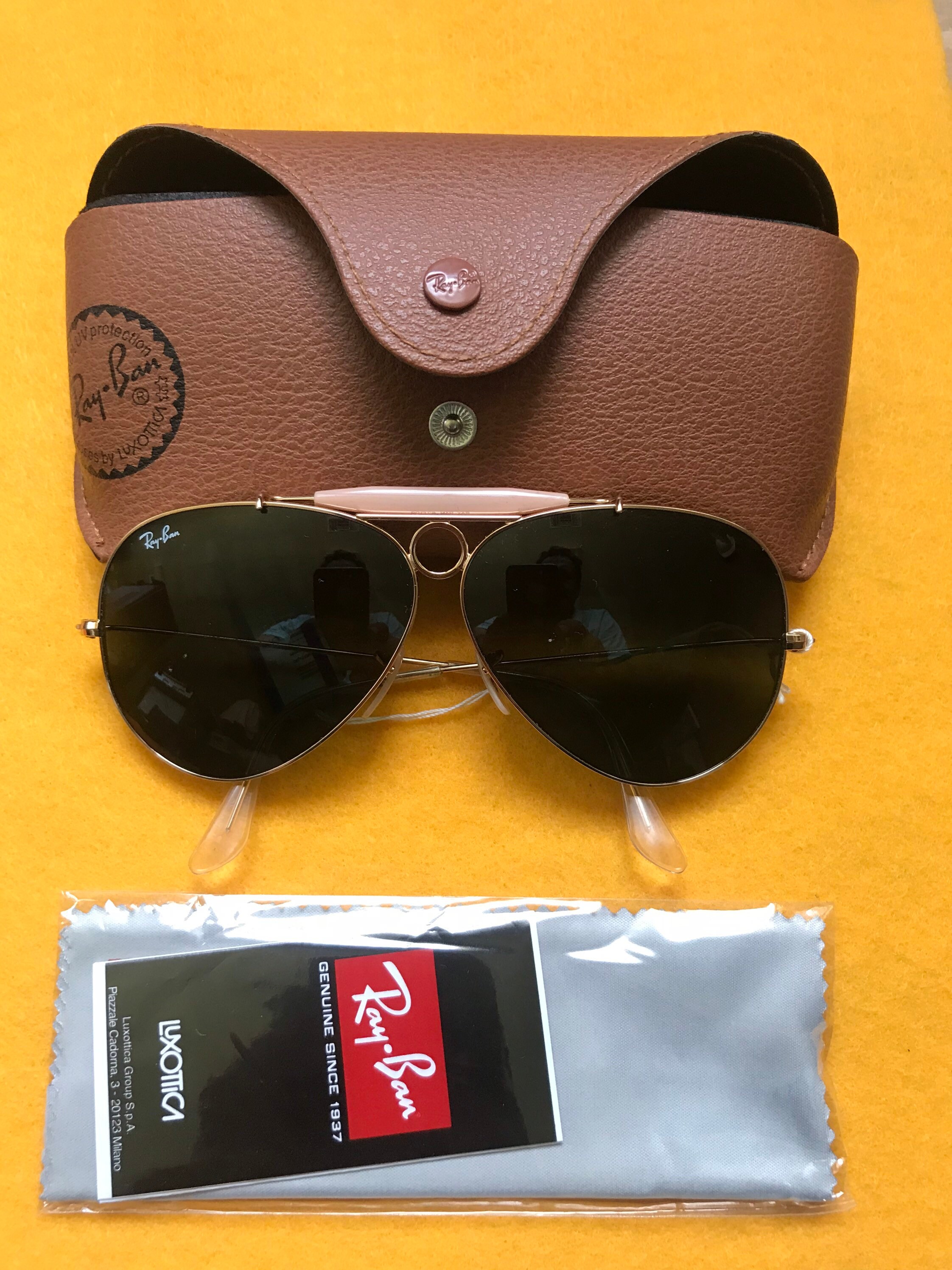 極美品】レイバン RayBan B&L Shooter leathers 10-