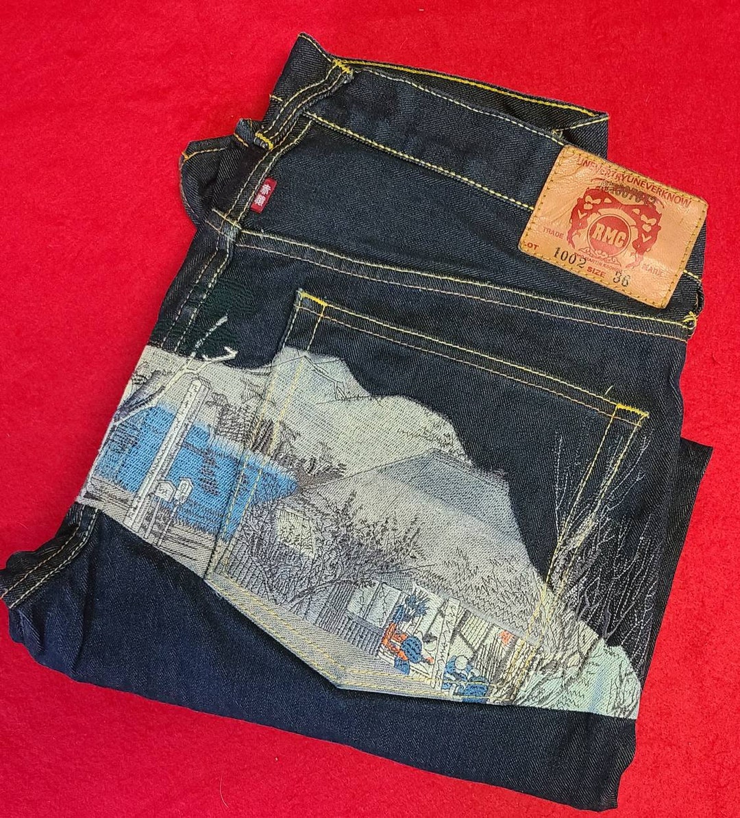 RMC Red Monkey Company Lot 1001 by Martin Ksohoh Jeans - Etsy.de