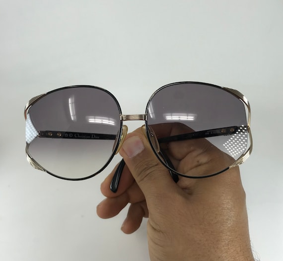 Vintage Dior 1980’s Jackie O sunglasses 2250 48 - image 3