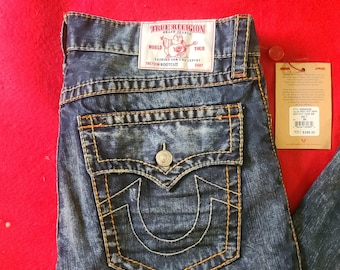 True religion jeans distressed 36