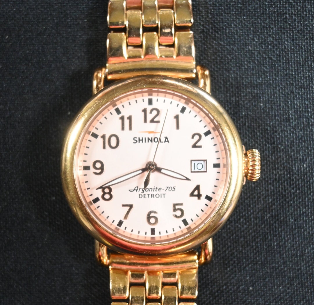 Shinola Argonite 705 Detrola Watch