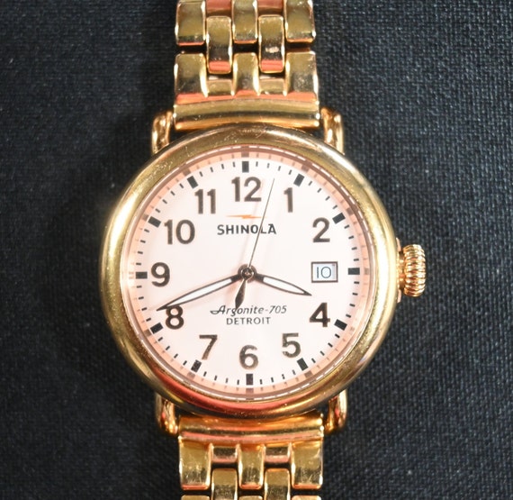 Shinola Argonite 705 Detrola Watch - Etsy