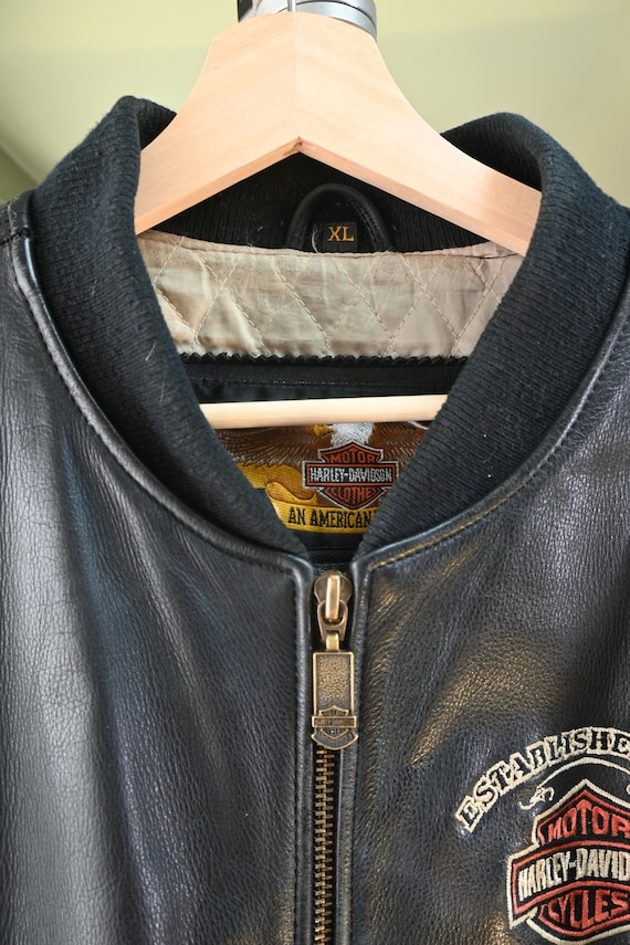 HARLEY-DAVIDSON レザージャケット AN AMERICAN HARLEY-DAVIDSON レザージャケット アメリカンレジェンド - メルカリ