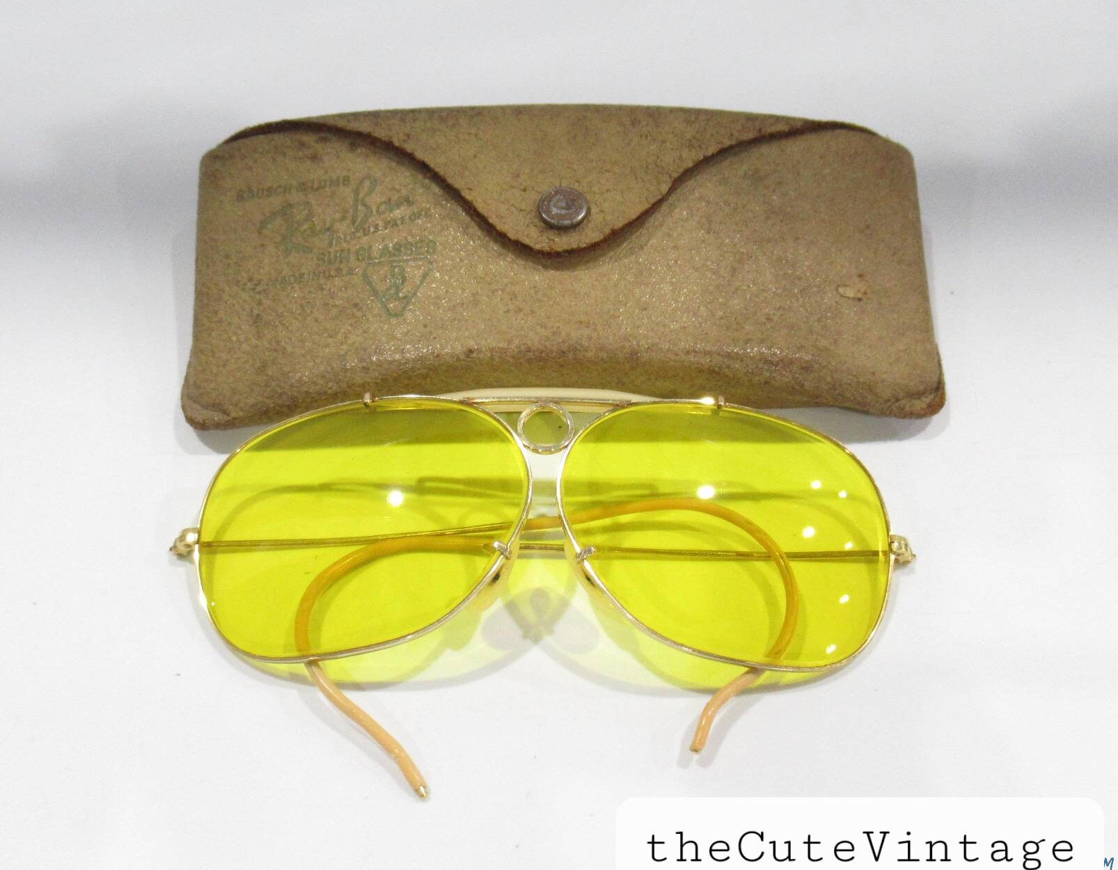 Vintage Ray Ban Bausch & Lomb Bullet Hole 1/10 12K GF Vintage Ray Ban Bausch & Lomb Bullet Hole 1/10 12K GF