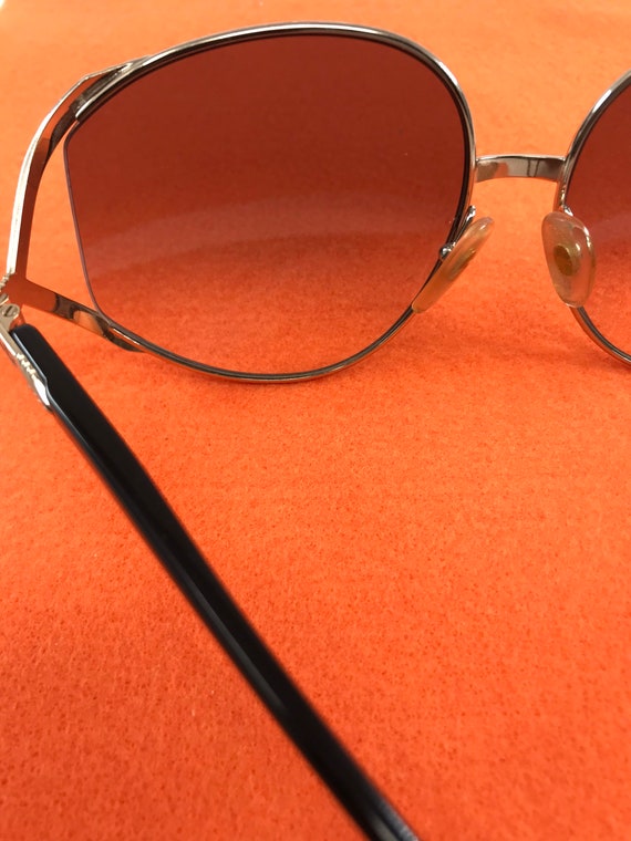 Vintage Dior 1980’s Jackie O sunglasses 2250 48 - image 7