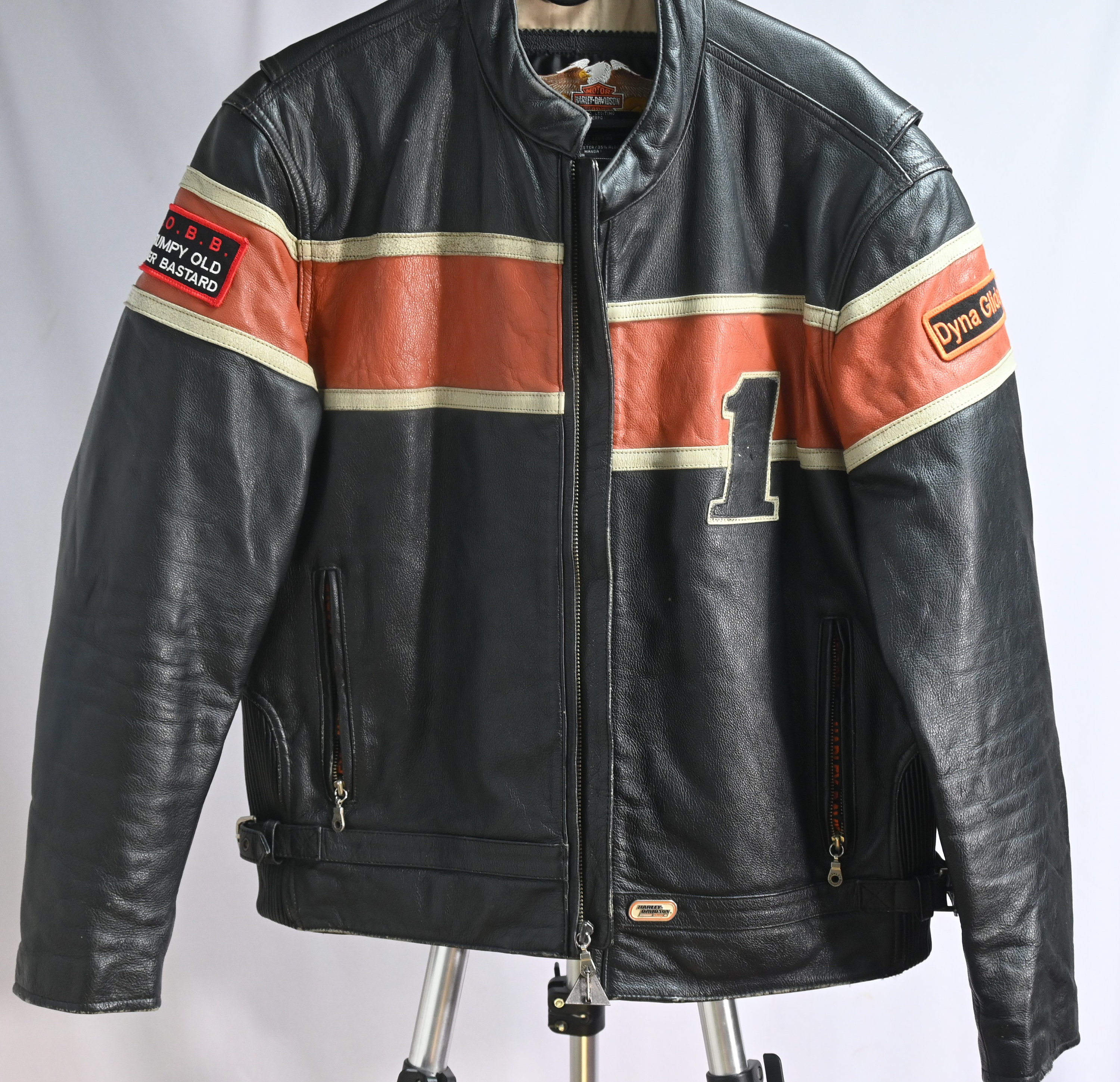 Harley Davidson Size XL Leather Jacket Streetwear - Etsy