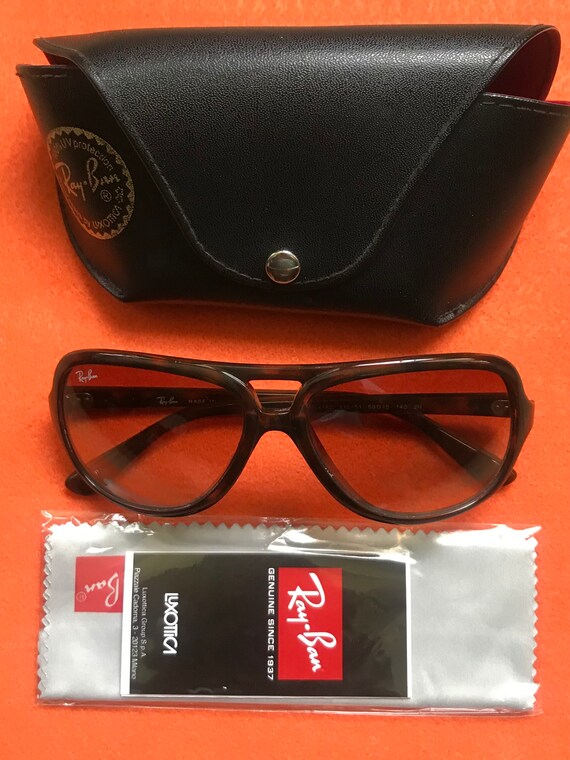 Ray Ban Cats 4162 710/51 58 15 w case - image 4