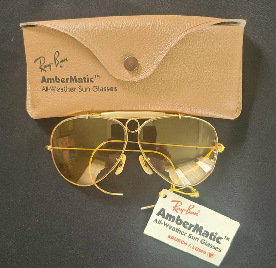 1970's Vintage Bausch & Lomb Ray-ban All-weather … - image 1