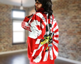 Ed Hardy Track Jacket Wolf - Etsy