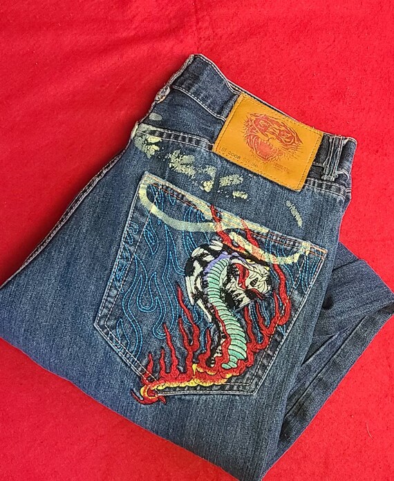 ed hardy jeans dragon - Gem