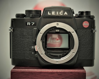 Cuerpo de cámara Leica R7 Black de 35 mm - Muy limpio