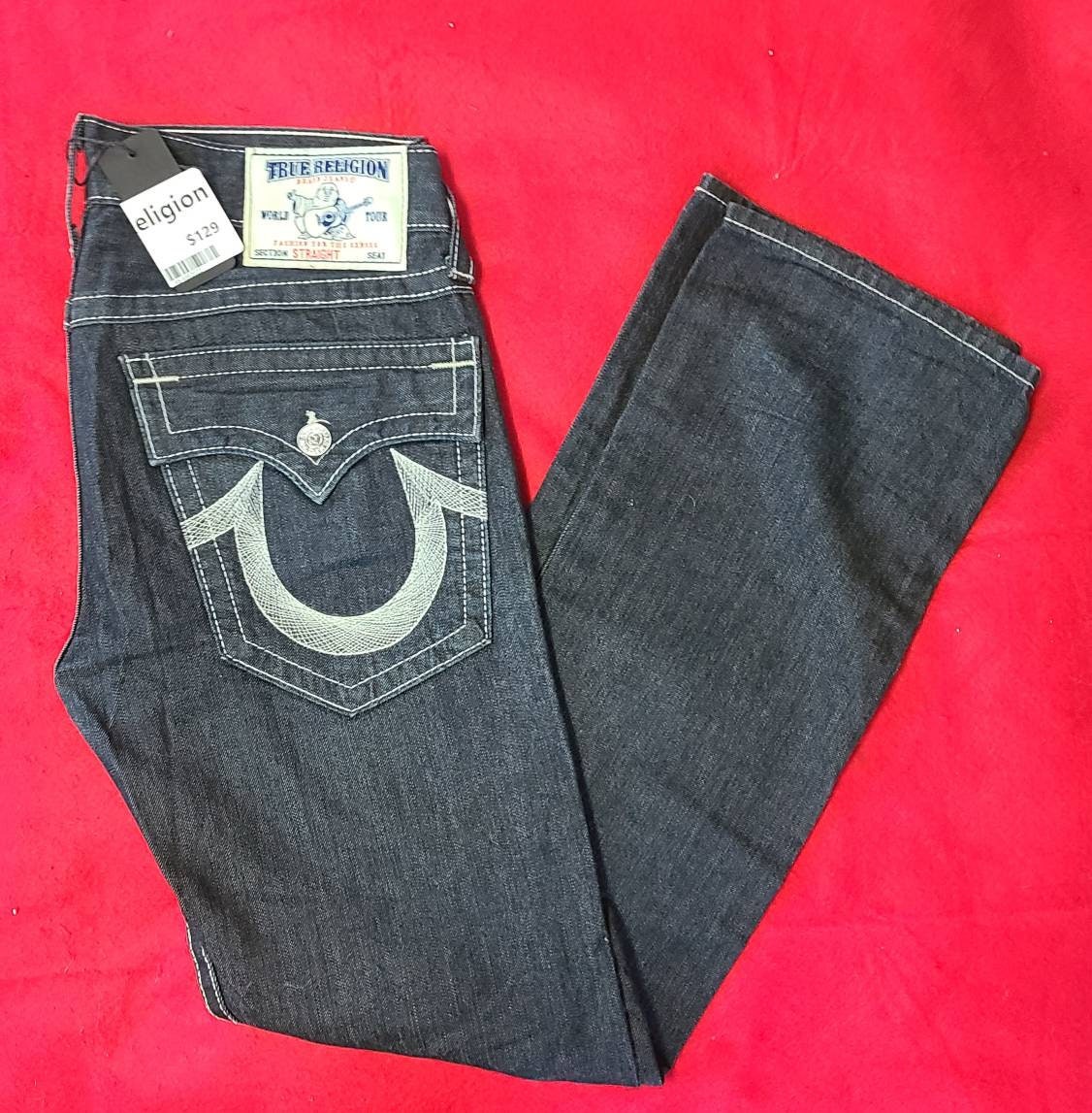 True Religion Embroidery Logo 33x33 Size Men - Etsy