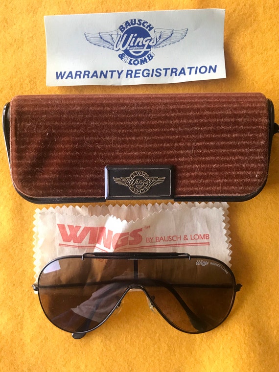 Ray Ban Wings 1980 Bausch & Lomb USA vintage - image 2