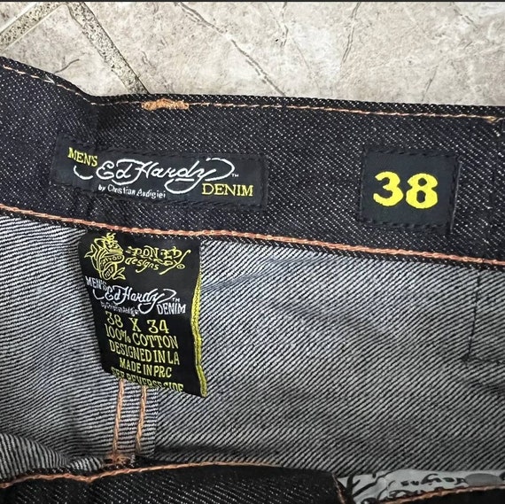 Ed Hardy Eagle Skull Jeans 38 Brand New - Etsy