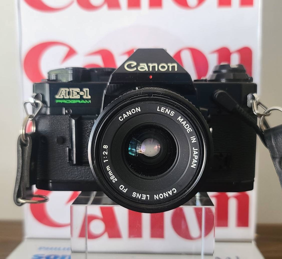 Canon AE-1 Program Camera Vintage With Date Stamp Rare Find - Etsy