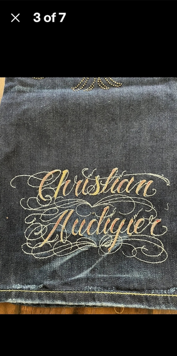 Christian Audigier Jeans Men Special Edition - Etsy