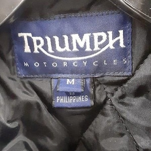 Triumph Checkered Motorcycle Jacket image 3