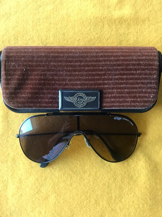 Ray Ban Wings 1980 Bausch & Lomb USA vintage - image 1