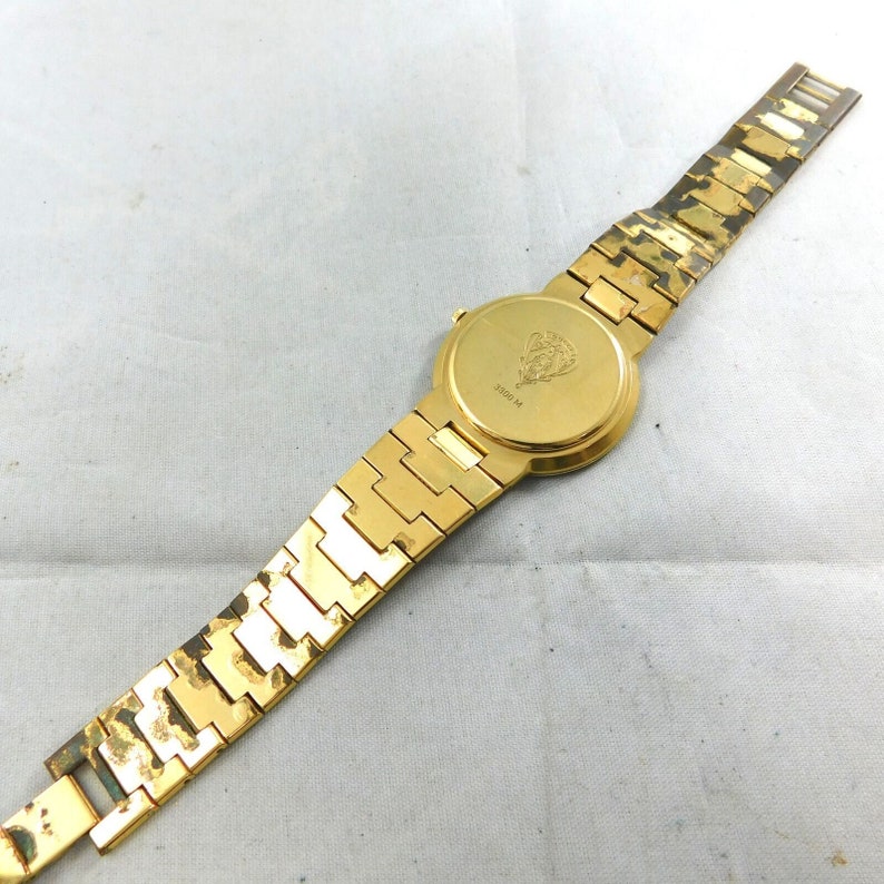 GUCCI 3300M Gold Vintage Swiss Made Watch Quartz - Etsy