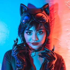 Katzen Cosplay Maske Größe 51-59cm