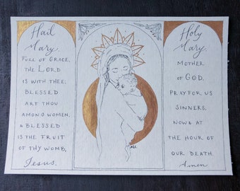 Hail Mary Print