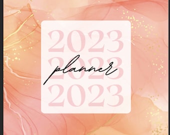 Planner 2023 Pink