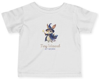 Cute Infant Wizard Tee - Perfect for Baby Showers, Newborn Gift, Kids Clothing, Halloween Costume, Baby Birthday
